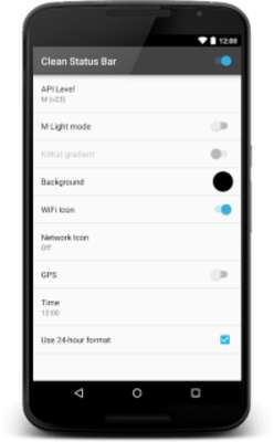 Play [Developers] Clean Status Bar 